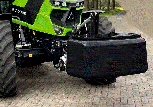 PESA FRONTAL 1000Kg - small BOX I - VERDE